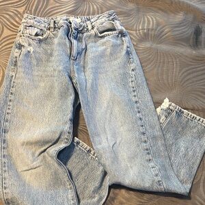 Garage Light Blue Boyfriend Jeans